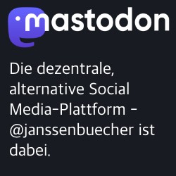 Janssen Bücher auf Mastodon