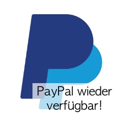 PayPal wieder verfügbar